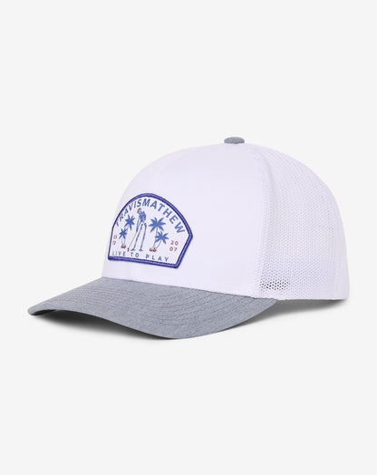 TravisMathew | Dark Ages Snapback Hat - White