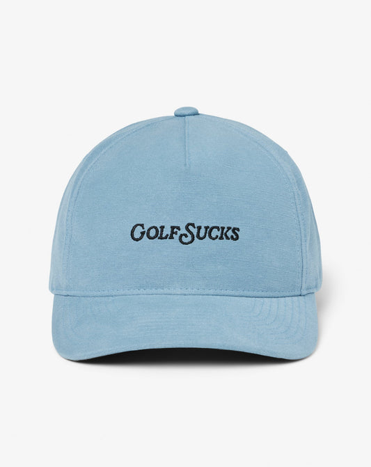 TravisMathew | Golf Sucks Snapback Hat - Copen Blue