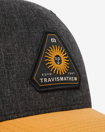 TravisMathew | Bumpy Flight Snapback Hat - Heather Black
