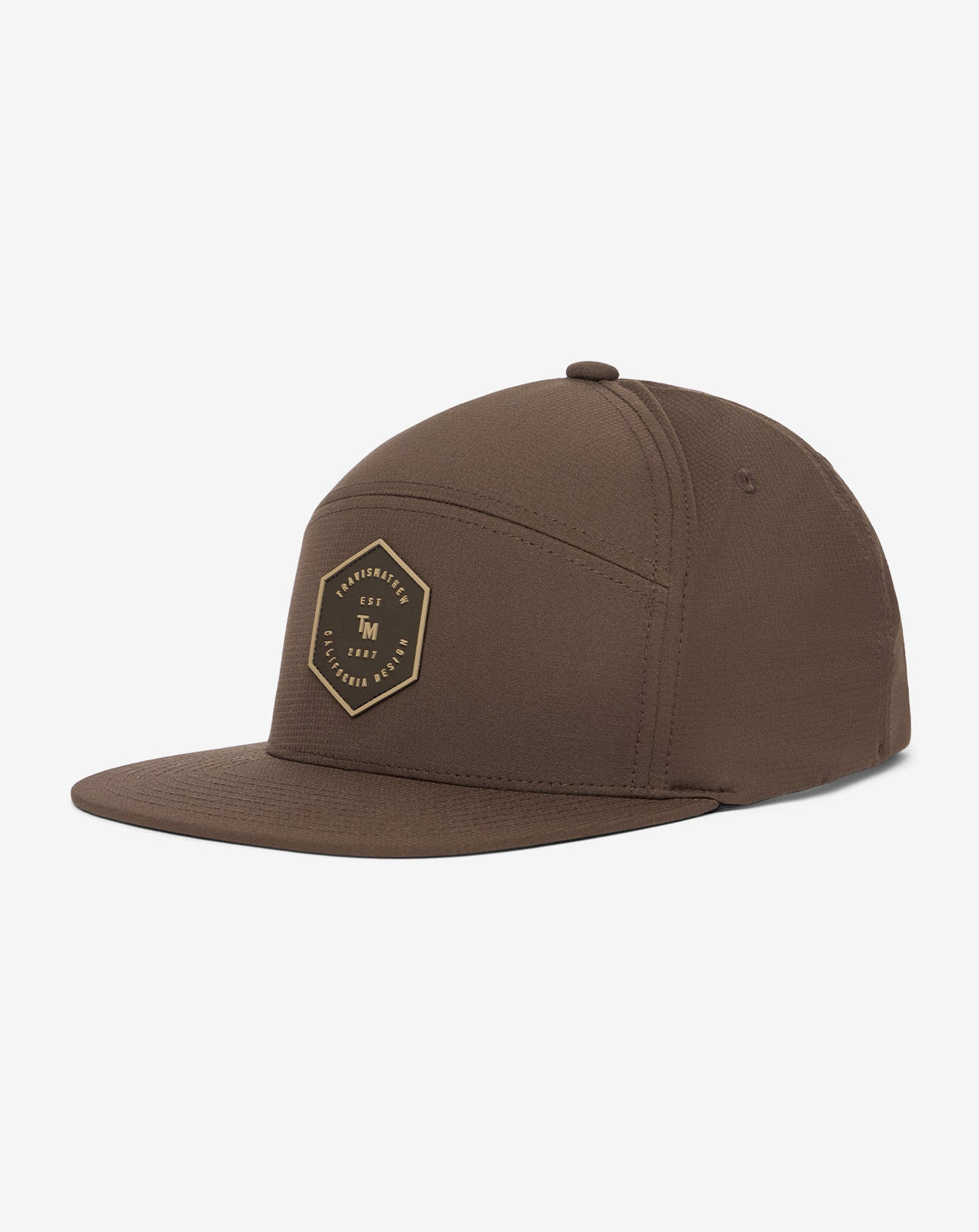 TravisMathew | Forward Swing Snapback Hat - Chocolate Brown