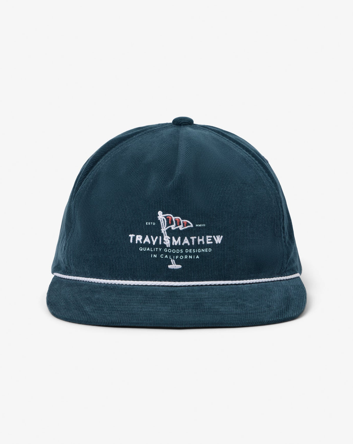 TravisMathew | One For The Money Snapback Hat - Mood Indigo/Vintage Indigo