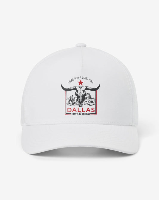 TravisMathew | Down South Dallas Snapback Hat - White