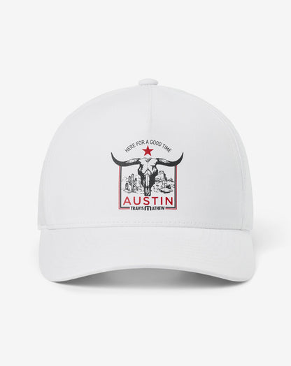 TravisMathew | Down South Austin Snapback Hat - White
