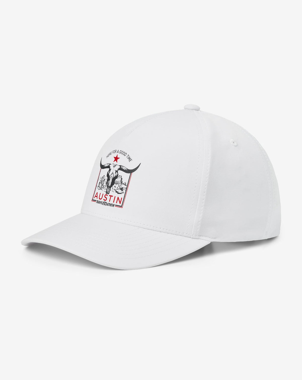 TravisMathew | Down South Austin Snapback Hat - White