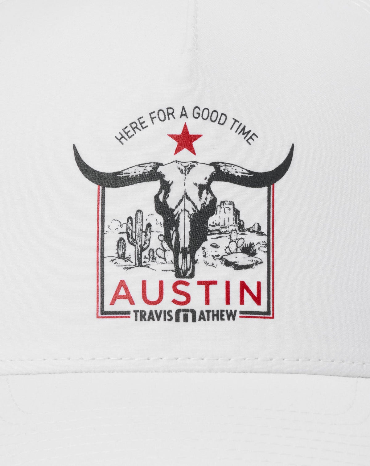 TravisMathew | Down South Austin Snapback Hat - White