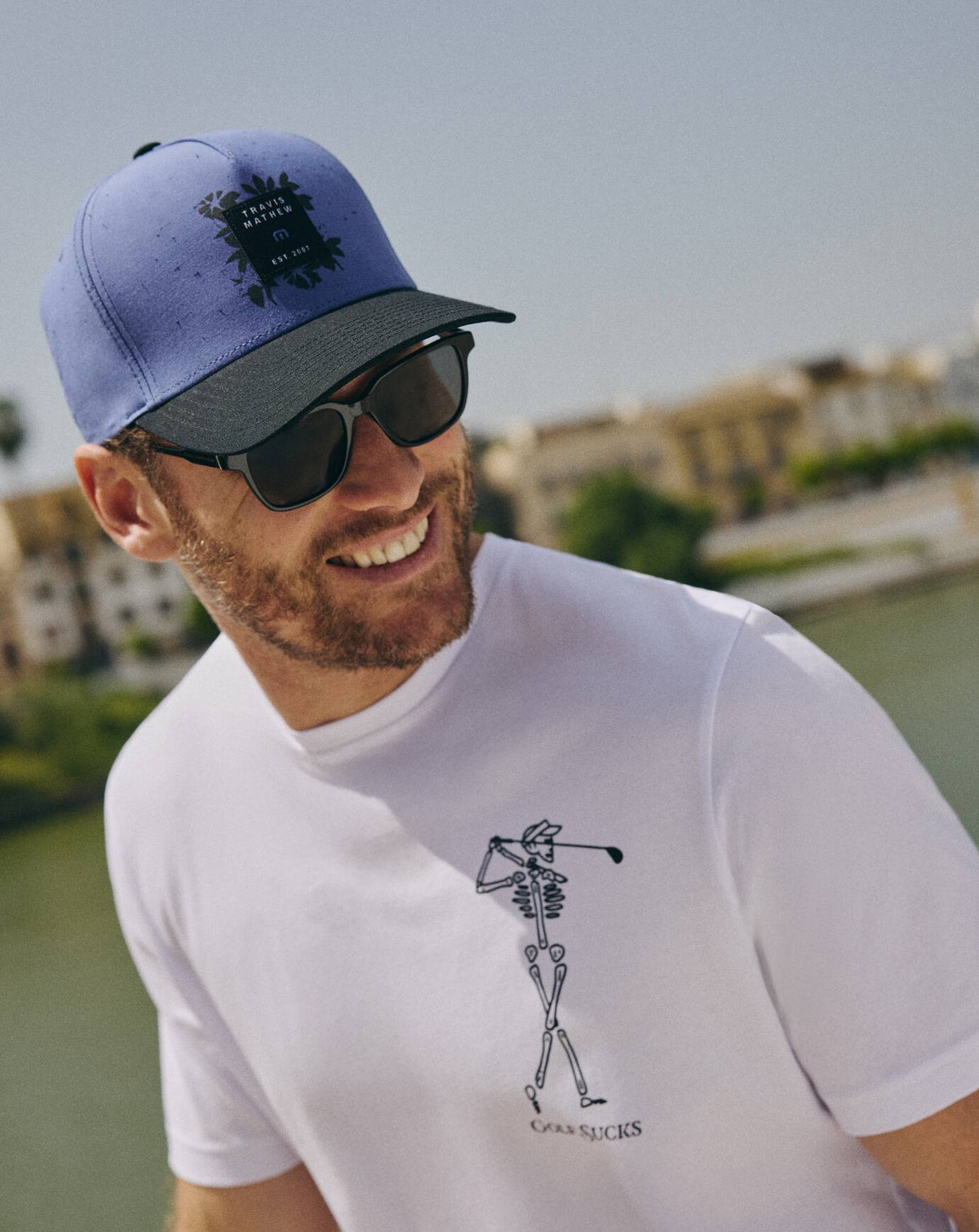 TravisMathew | Crystal Waters Snapback Hat - Marlin