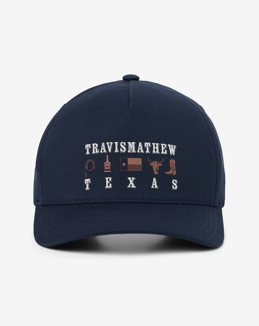 TravisMathew | Texas Toasty Snapback Hat - Total Eclipse