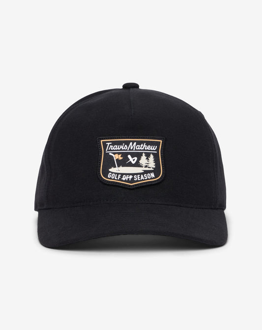 TravisMathew | Lucky Shot Snapback Hat - Black