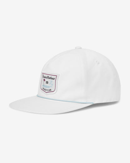 TravisMathew | TM Beach Club Snapback Hat - White