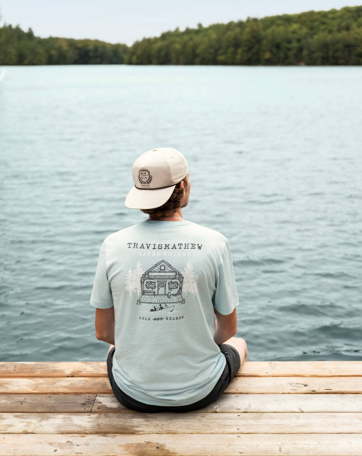 TravisMathew | Face Off Bauer Snapback Hat - Italian Sand