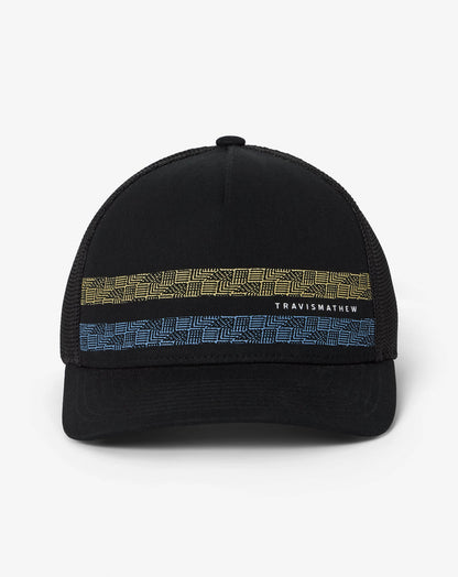 TravisMathew | Holding Pattern Snapback Hat - Black