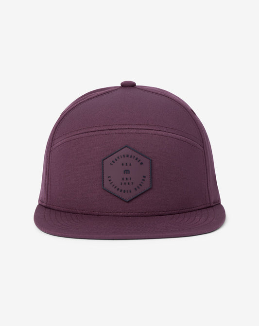 TravisMathew | Triple Threat Snapback Hat - Mauve Wine
