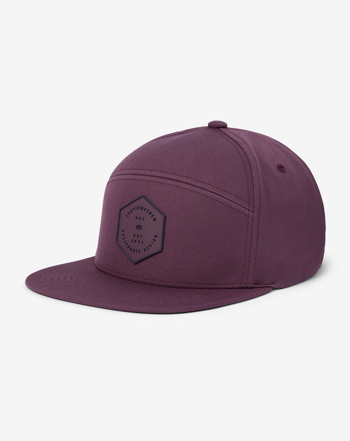 TravisMathew | Triple Threat Snapback Hat - Mauve Wine