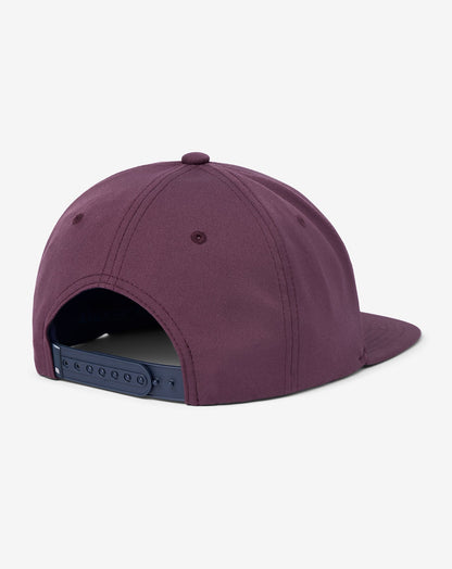 TravisMathew | Triple Threat Snapback Hat - Mauve Wine