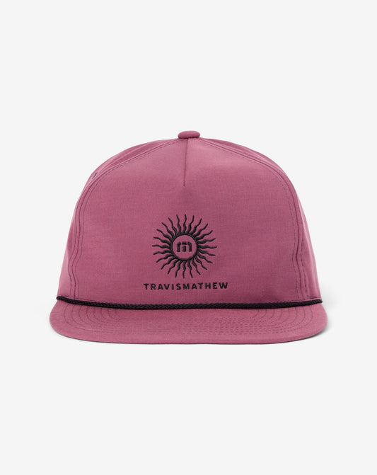 TravisMathew | Vacationer Snapback Hat - Damson