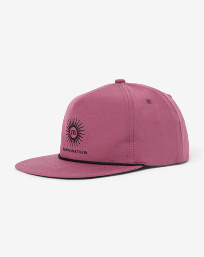 TravisMathew | Vacationer Snapback Hat - Damson