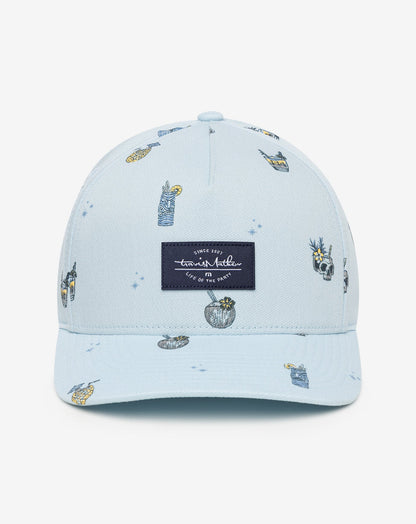 TravisMathew | Paradise Cove Fitted Hat - Dream Blue