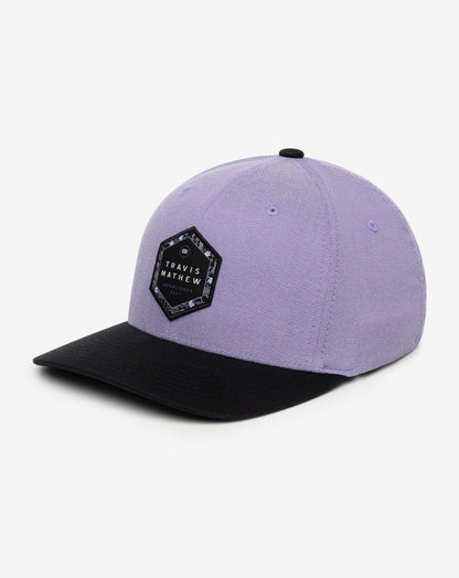 TravisMathew | Tall Bamboo Fitted Hat - Heather Imperial