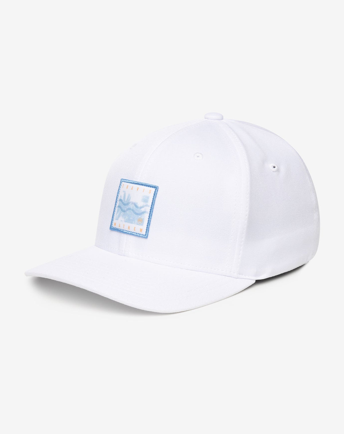 TravisMathew | In The Line Up Fitted Hat - White