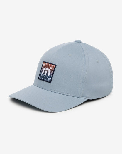 TravisMathew | Table For Two Fitted Hat - Heather Ash Blue