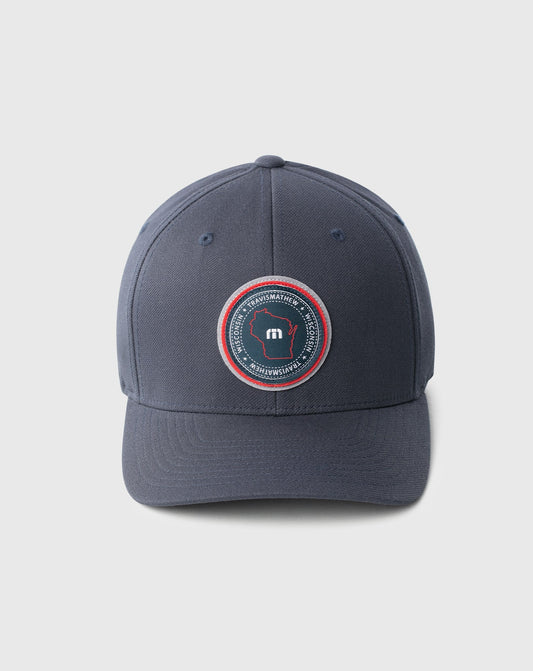 TravisMathew | Vernon Fitted Hat - Blue Nights