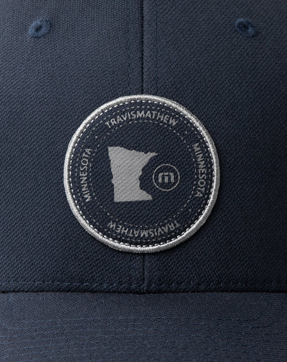 TravisMathew | Oh For Sure Fitted Hat - Blue Nights
