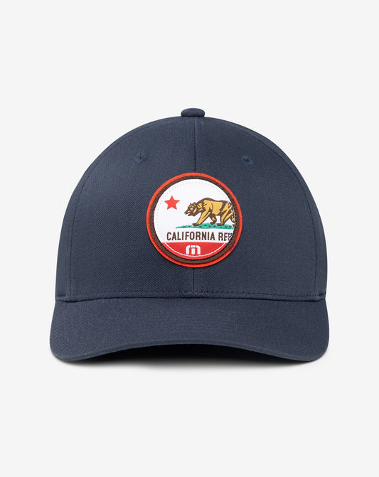 TravisMathew | Cali Patch 3.0 Fitted Hat - Blue Nights