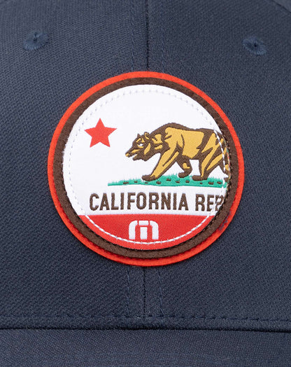 TravisMathew | Cali Patch 3.0 Fitted Hat - Blue Nights