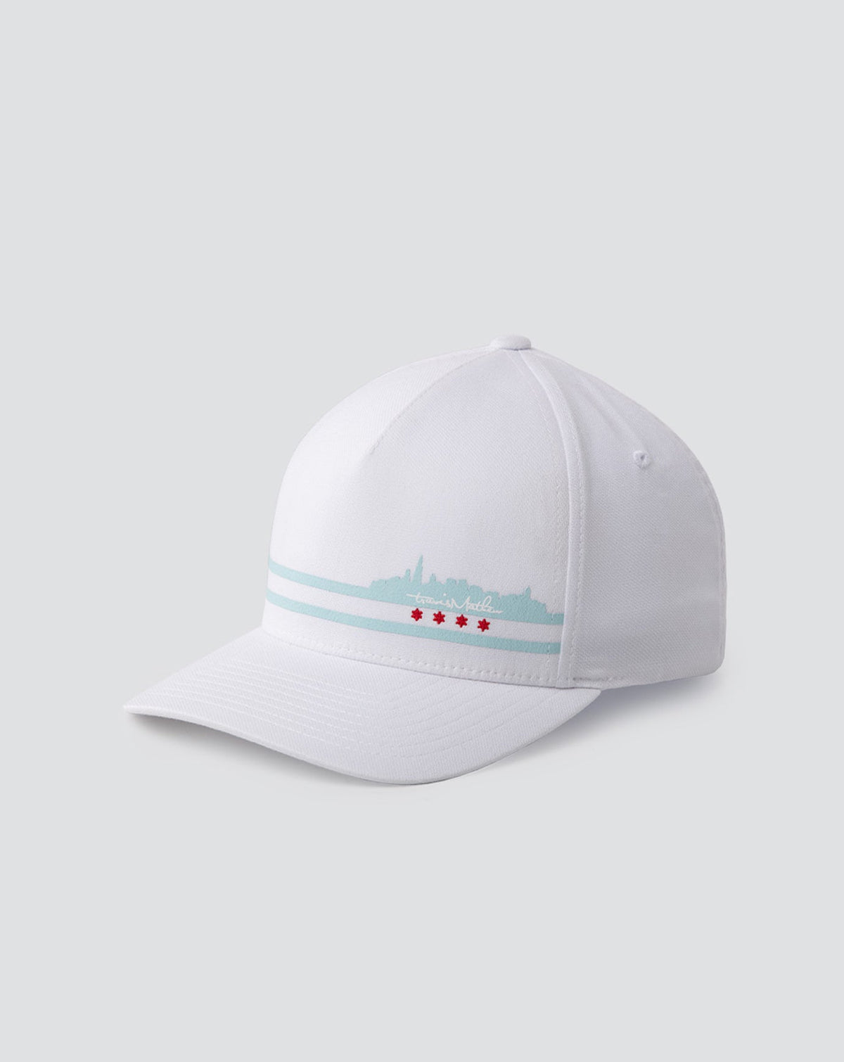 TravisMathew | Fosse Fitted Hat - White