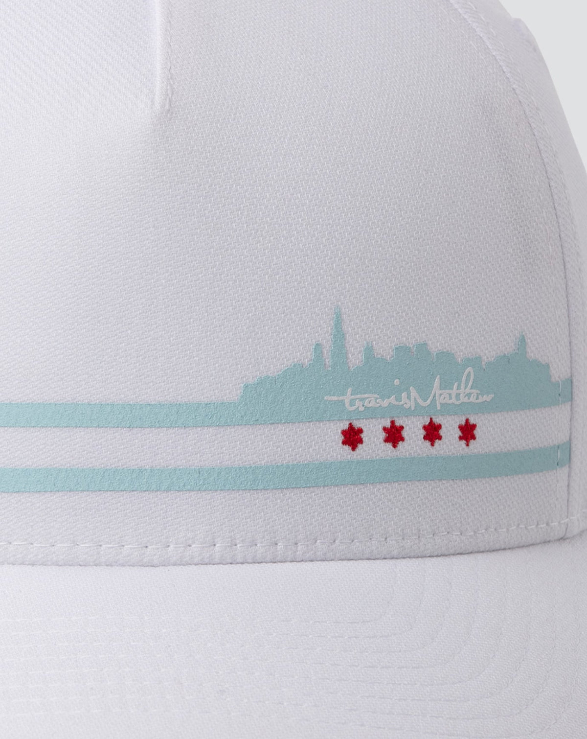 TravisMathew | Fosse Fitted Hat - White