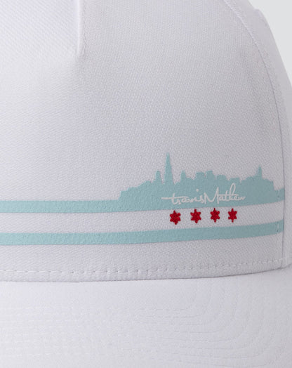 TravisMathew | Fosse Fitted Hat - White