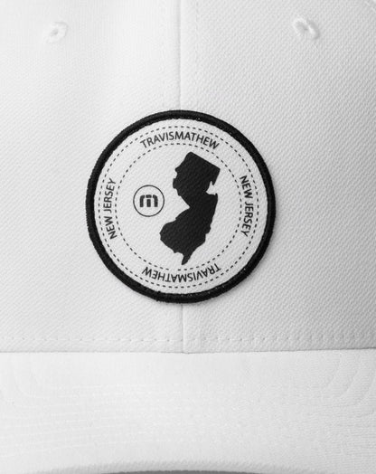 TravisMathew | East Coast Time Fitted Hat - White