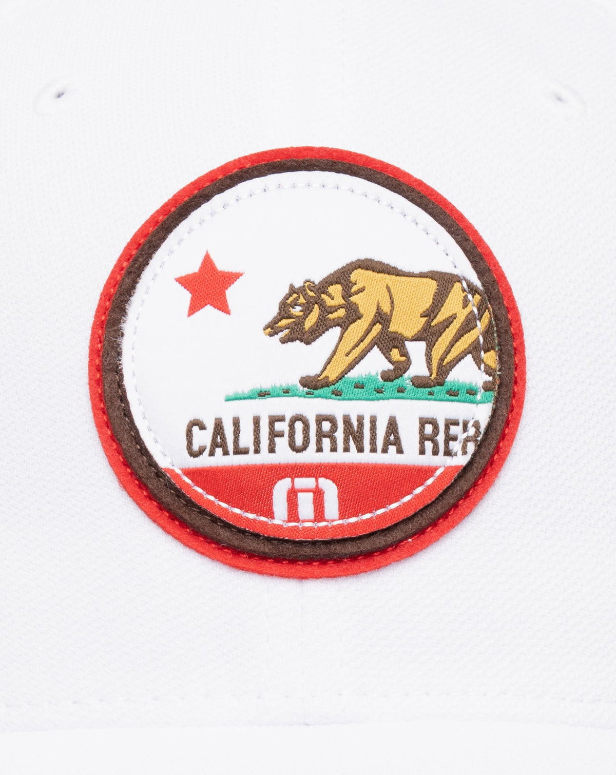 TravisMathew | Cali Patch 3.0 Fitted Hat - White