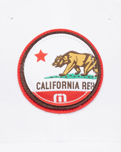 TravisMathew | Cali Patch 3.0 Fitted Hat - White