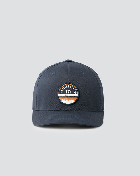 TravisMathew | Lincoln Park Fitted Hat - Blue Nights