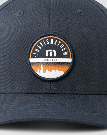 TravisMathew | Lincoln Park Fitted Hat - Blue Nights