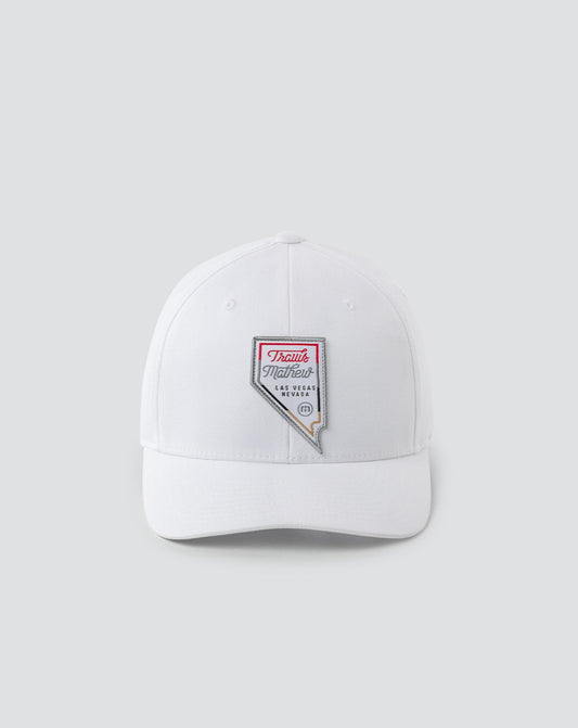 TravisMathew | Interstate 15 Fitted Hat - White