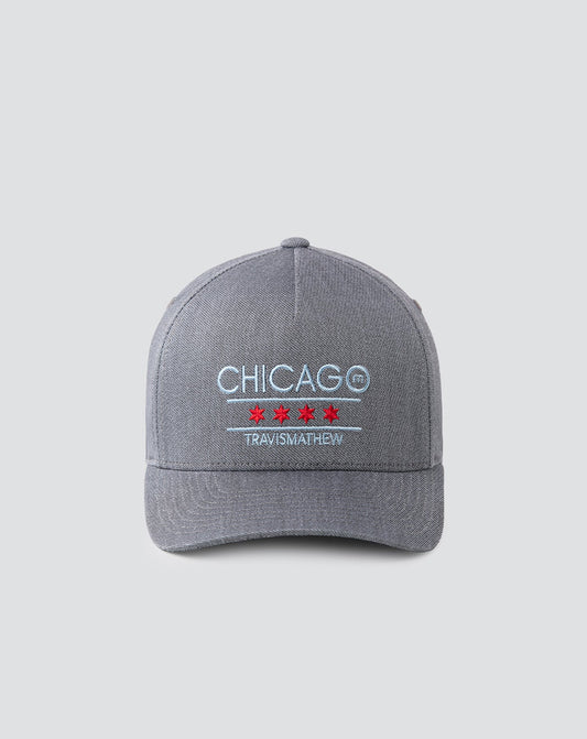 TravisMathew | South Side Fitted Hat - Heather Quiet Shade