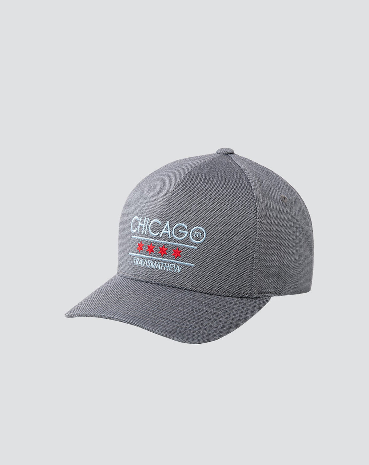 TravisMathew | South Side Fitted Hat - Heather Quiet Shade