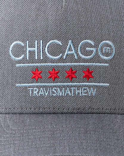 TravisMathew | South Side Fitted Hat - Heather Quiet Shade