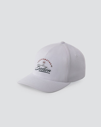TravisMathew | Beacon Hill Fitted Hat - White