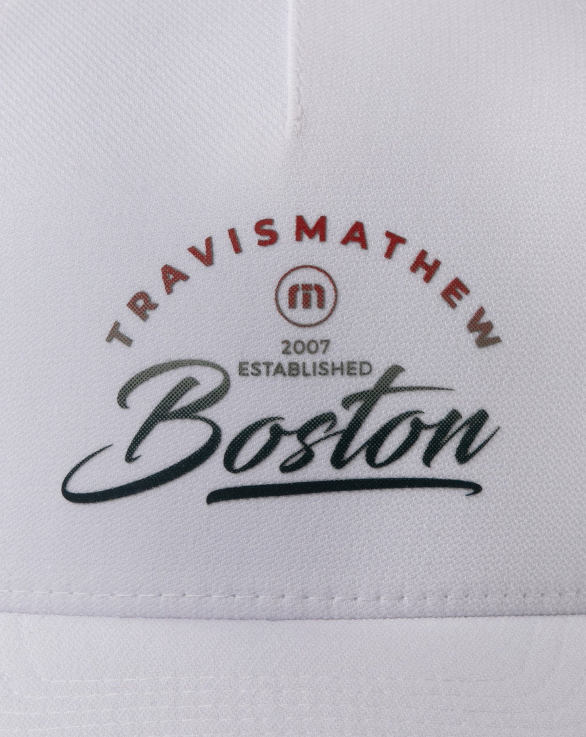 TravisMathew | Beacon Hill Fitted Hat - White