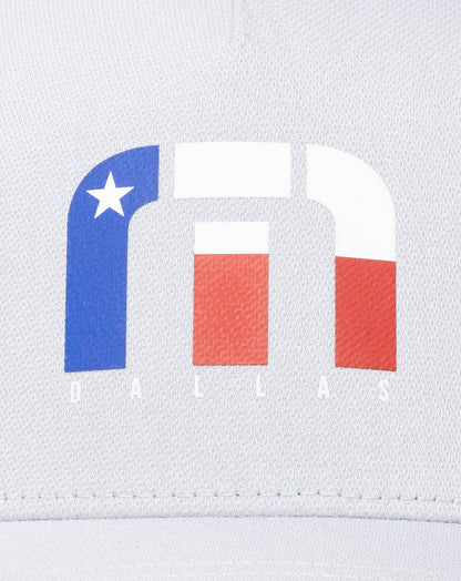 TravisMathew | Lets Line Dance Dallas Fitted Hat - Heather Grey
