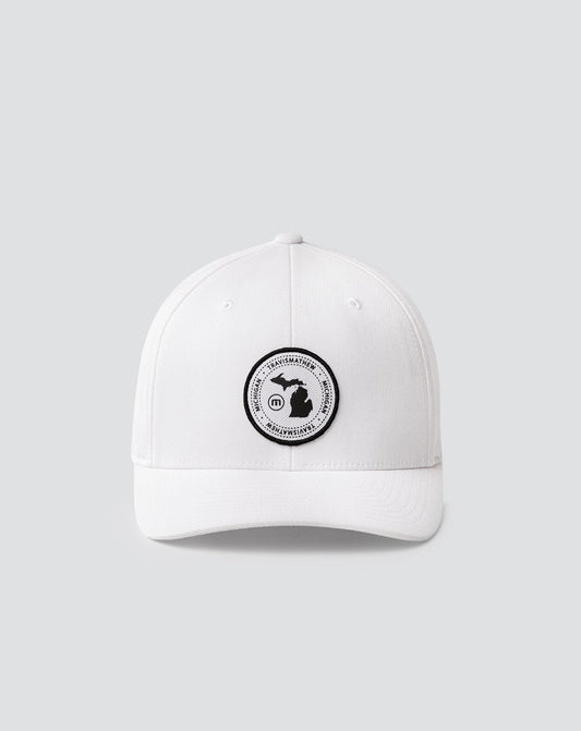 TravisMathew | Sunset Clap Fitted Hat - White