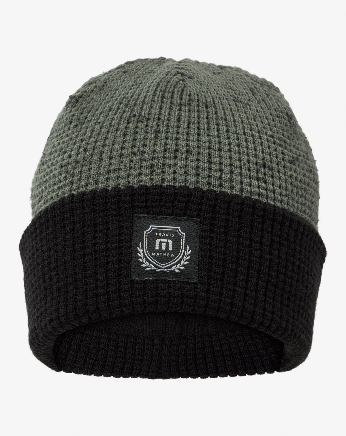 TravisMathew | Cloud Waffle Beanie - Dark Olive
