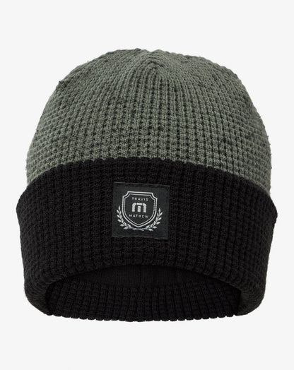 TravisMathew | Cloud Waffle Beanie - Dark Olive