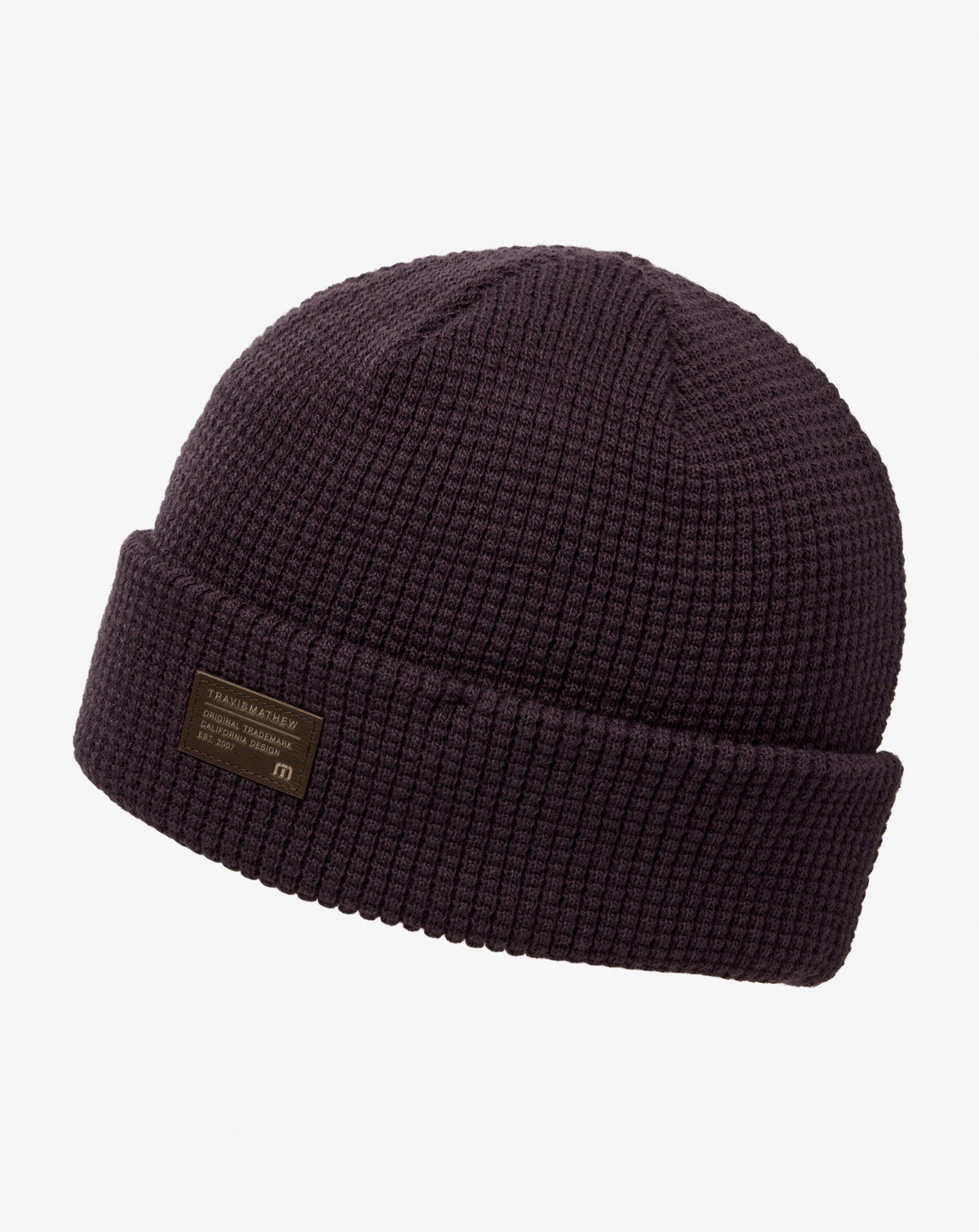 TravisMathew | Cloud Waffle Beanie - Plum