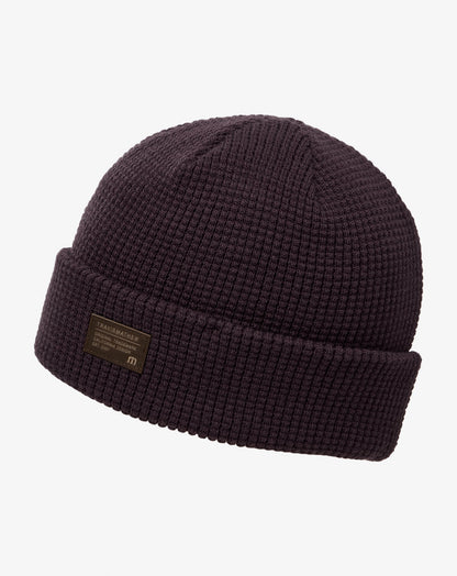 TravisMathew | Cloud Waffle Beanie - Plum