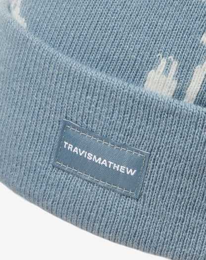 TravisMathew | Mapes Beanie - Dusty Blue