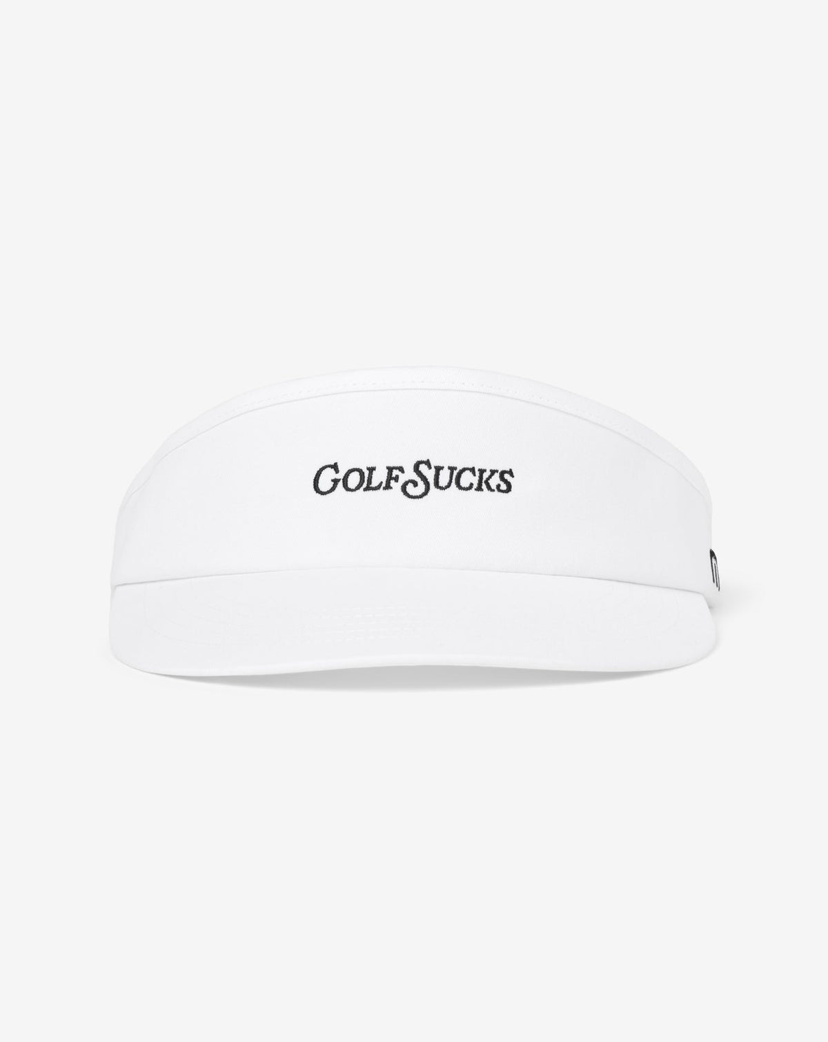 TravisMathew | Golf Sucks Visor - White